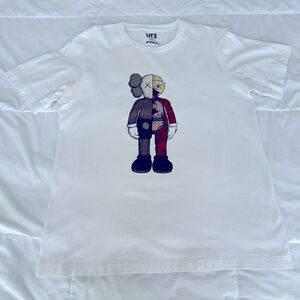 KAWS White Graphic Tee